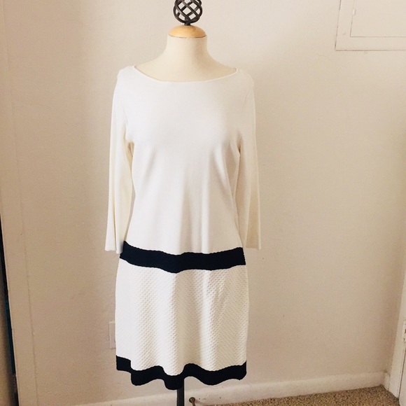 Lauren Ralph Lauren Cream Women's Dress size L - Picture 3 of 6